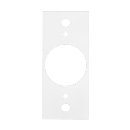 Hubbell Wiring Device-Kellems Sub-Plate, Floor Box Type, 1 Gang, Steel S1R8CSPG